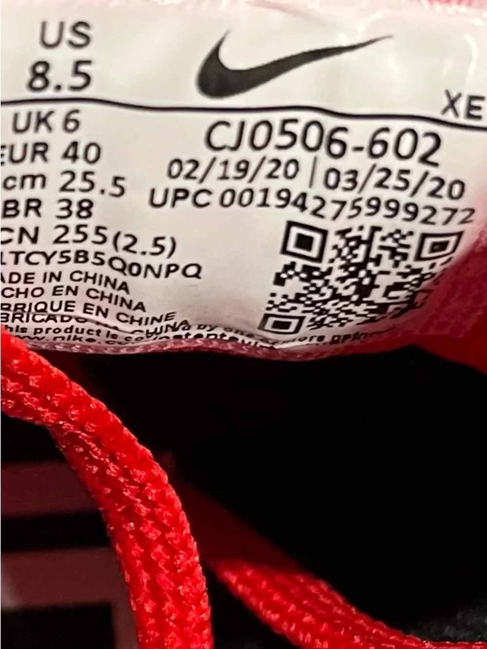 Nike Zoom Pegasus women Red Athletic Running Shoes with White Swoosh